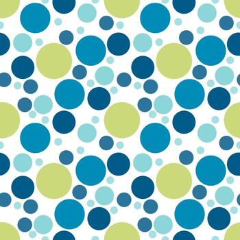 Seamless abstract background with dots, circles. Messy infinity dotted geometric pattern. vector