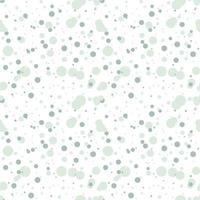 Geometrical background with uneven circles. Abstract round seamless pattern. Hand drawn colorful dots pattern. vector