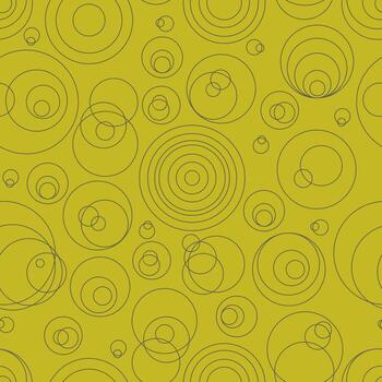 Seamless abstract background with dots, circles. Messy infinity dotted geometric pattern. vector