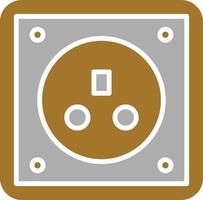 Socket Icon Style vector