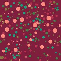 Abstract seamless pattern with randomly dots. Abstract background with little circles. vector