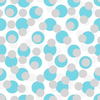 Seamless abstract background with dots, circles. Messy infinity dotted geometric pattern. vector