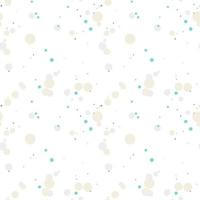 Geometrical background with uneven circles. Abstract round seamless pattern. Hand drawn colorful dots pattern. vector