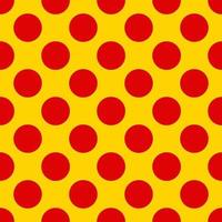 Geometrical background with uneven circles. Abstract round seamless pattern. Hand drawn dots pattern isolated on background. vector
