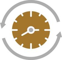 Time Management Icon Style vector