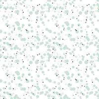 Festive seamless pattern with colorful round paint splatters. Messy overlay circles background. Dotted texture. Chaotic grunge dot. Geometric wrapping paper. vector