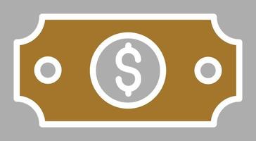 Dollar Icon Style vector