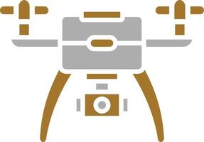 Camera Drone Icon Style vector