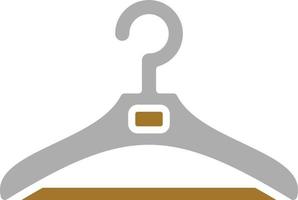 Clothes Hanger Icon Style vector