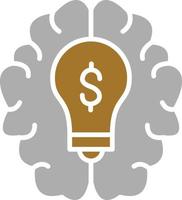 Brainstorming Icon Style vector