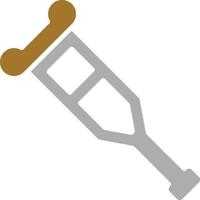 Crutch Icon Style vector