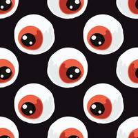 spooky seamless pattern design for halloween black wrapping paper vector