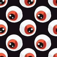 spooky seamless pattern design for halloween black wrapping paper vector