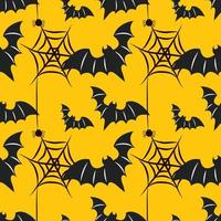 bat seamless pattern design vector