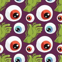 spooky eye background design vector