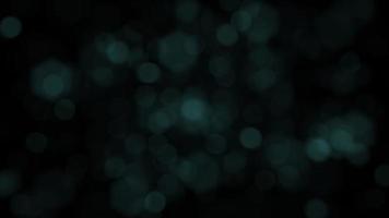 Blurred Blue Bokeh Animation For Project Screen Overlay video