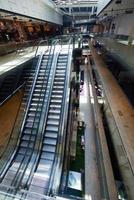 shopping mall interior  escalator photo