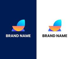 letter x and d modern logo design template vector