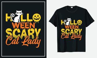 Halloween t-shirt design vector