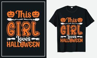 vector de diseño de camiseta de halloween