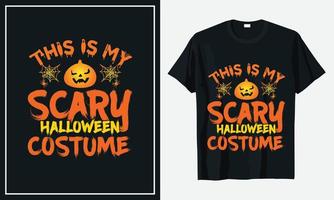 Halloween t-shirt design vector