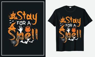 Halloween t-shirt design vector