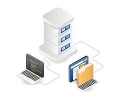 Server program language data network vector