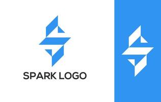 plantilla de diseño de logotipo de letra s abstracta simple sobre fondo blanco. adecuado para cualquier logotipo de marca. vector