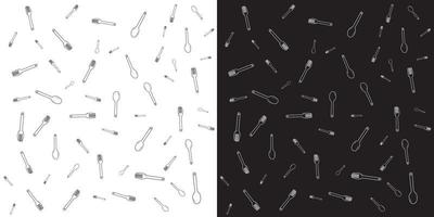 Spoon and fork pattern. vector illustration