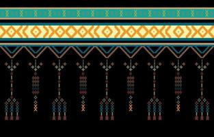 Geometric ethnic oriental pattern traditional Design for clothing, fabric ,book and blueprint. abstract geometric and tribal patterns, usage design local fabric patterns vector