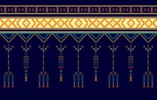 Geometric ethnic oriental pattern traditional Design for clothing, fabric ,book and blueprint. abstract geometric and tribal patterns, usage design local fabric patterns vector