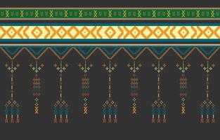 Geometric ethnic oriental pattern traditional Design for clothing, fabric ,book and blueprint. abstract geometric and tribal patterns, usage design local fabric patterns vector