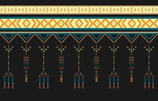 Geometric ethnic oriental pattern traditional Design for clothing, fabric ,book and blueprint. abstract geometric and tribal patterns, usage design local fabric patterns vector