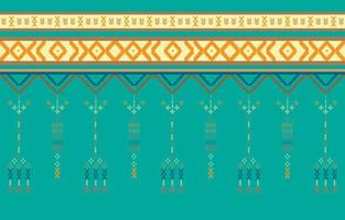 Diseño tradicional geométrico étnico oriental para prendas de vestir, telas, libros y planos. patrones geométricos y tribales abstractos, patrones de tela local de diseño de uso vector