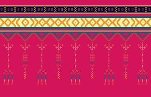 Geometric ethnic oriental pattern traditional Design for clothing, fabric ,book and blueprint. abstract geometric and tribal patterns, usage design local fabric patterns vector