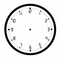 Set Of Different Clock Faces Stock Illustration - Download Image