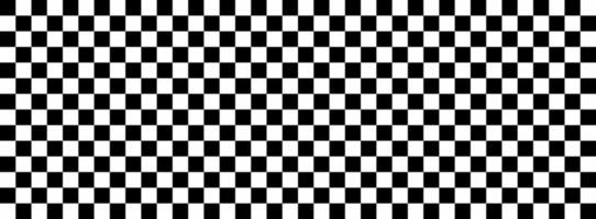 black white horizontal checkered.chess board repeatable texture.wide checkered vector