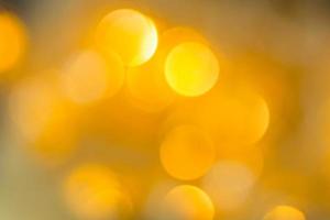 golden bokeh abstract image for background. photo