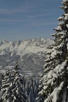 mountain winter landscape photo