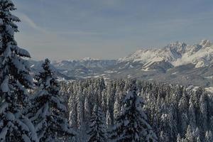 mountain winter landscape photo