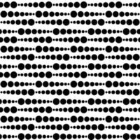 Abstract geometric background. Halftone seamless pattern with dots, circles. vector
