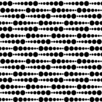 Abstract geometric background. Halftone seamless pattern with dots, circles. vector