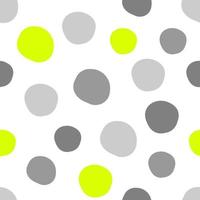 Seamless abstract background with dots, circles. Messy infinity dotted geometric pattern. vector