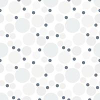 Seamless abstract background with dots, circles. Messy infinity dotted geometric pattern. vector