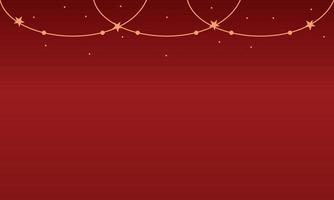 abstract background red gradient with stars tails vector