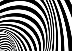 fondo abstracto blanco y negro patrón línea curva vector ilustración