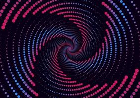 abstract background spiral dot with background vector illustration