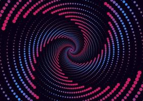 abstract background spiral dot with background vector illustration