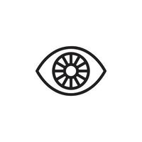 Eye Icon EPS 10 vector