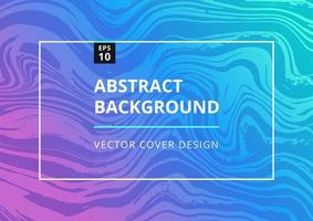 Liquid color background with trendy gradient texture. Trendy fluid flow ink brushstroke composition. Modern design template for brochure, poster, banner and presentation. Vector illustration